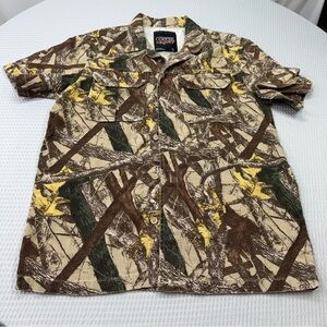 Men's Camouflage Button-Down Shirt